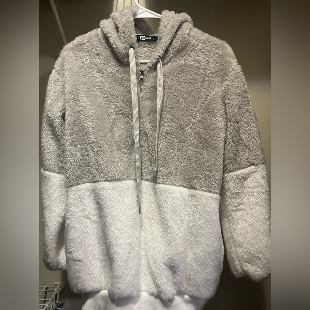 fluffy jacket